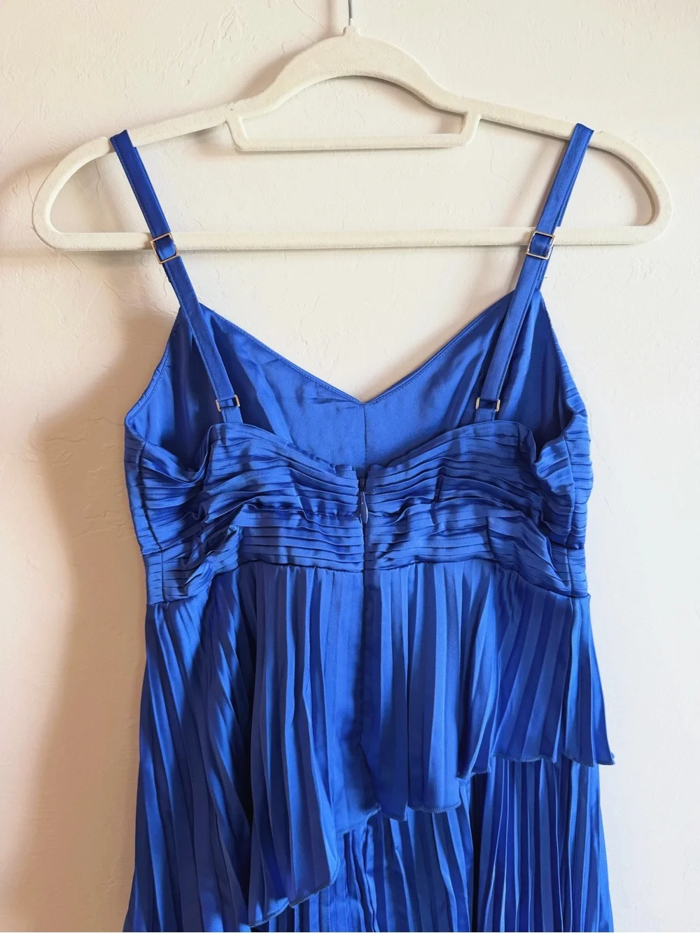 Abercrombie & Fitch Giselle Pleated Tiered Maxi Dress